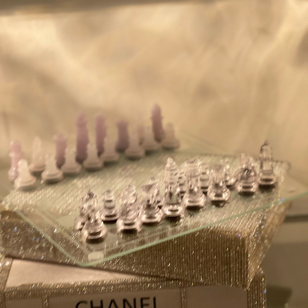 Cute little chess set